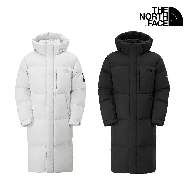 ★Free Shipping★[THE NORTH FACE] ACTION TECH DOWN COAT NC1DP50 Black North Face Down Jacket Long Long Women's Men's New 2023 Casual Unisex Unisex Popular White Label WHITE LAB