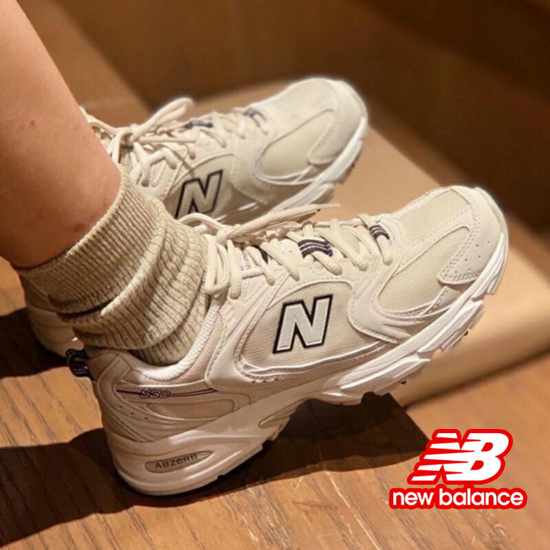 [Socks Gift] Free Shipping NEW BALANCE MR530SH New Balance Korean Genuine Sneakers Shoes Moon Beige Easy to Walk Easy to Wear Light Men Women Adult Students