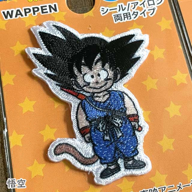 [Enter to get 19x points] Dragon Ball Stickers and Iron Adhesive Patch Goku/Goku/Kitoun/Krillin/Game Sennin/Karin-sama [DRAGON BALL/Entry to kindergarten/School/Applique] DBA001/DBA002/DBA003/DBA004/DBA005