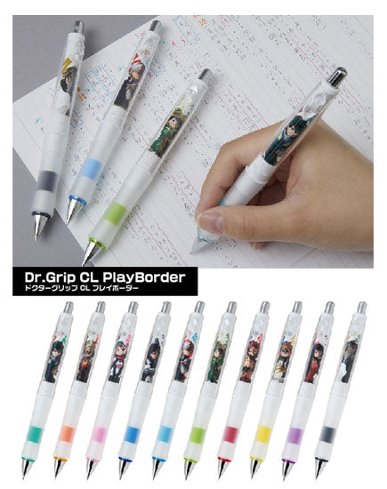 ■Incluye 1 recambio■Colaboración Hiro Academia Dr. Grip CL Playborder My Hero Academia colaboración diámetro del núcleo del lápiz mecánico 0,5 mm 0,3 mm Limitado Dr. GRIP CL neox GRAPHITE Sharp El recambio puede ser de tamaño HB o B.