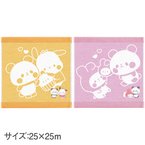 Sanrio x Mochimochi Panda Jacquard Wash Towel {Miscellaneous Goods Character}{Gifts Birthday}{Children's Club Facilities}[Children's Club Nursery School Kindergarten Prize Events Festival Present Popular][No color or pattern specified