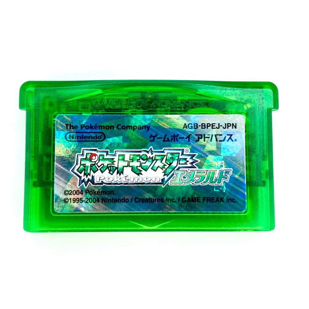 [Used] [New battery replaced] GBA Pokemon Emerald Pokemon Game Boy Advance