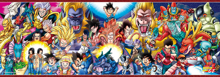 Jigsaw Puzzle DRAGONBALL GT CHRONICLES 352 Piece ENS-352-92