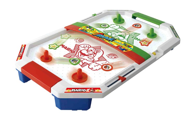 Super Mario Strike Air Hockey ATTACK (no apto para envolver) EPT-07141 Regalo de cumpleaños para niños, niñas y niños