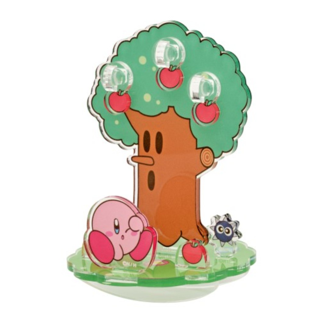 Kirby of the Stars Moving Diorama Acrylic Stand Collection Goods Whispy Woods Kirby & Goldo Ensky Acsta Interior Object Character Goods Mail-order Cinema