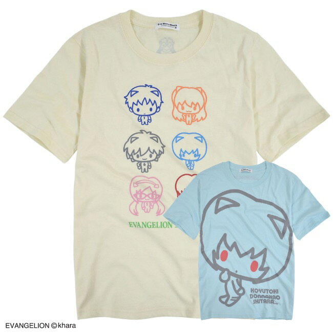 Camiseta Evangelion con estampado Micro Macro de manga corta para hombre