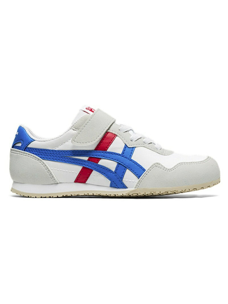 [Official Shop] SERRANO KIDS Onitsuka Tiger Shoes and Shoes Sneakers Navy White [Free Shipping] [Rakuten Fashion]