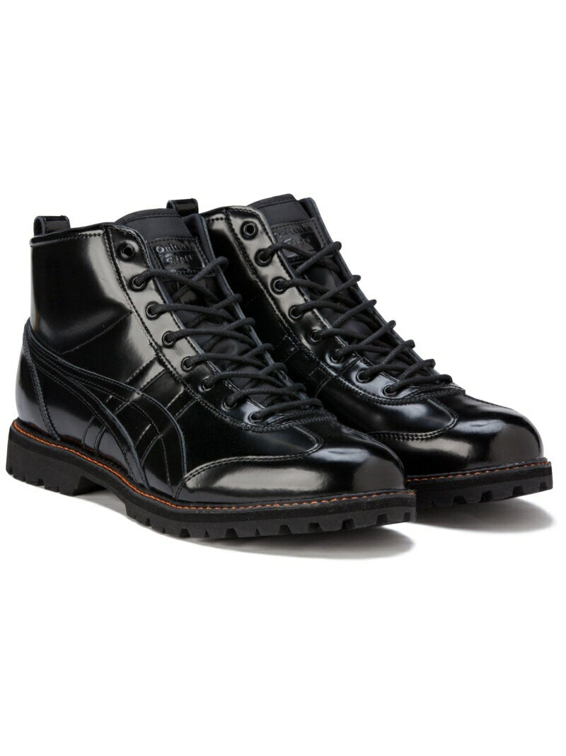 [Official Shop] MEXICO RINKAN Onitsuka Tiger Shoes and Boots Black [Free Shipping] [Rakuten Fashion]