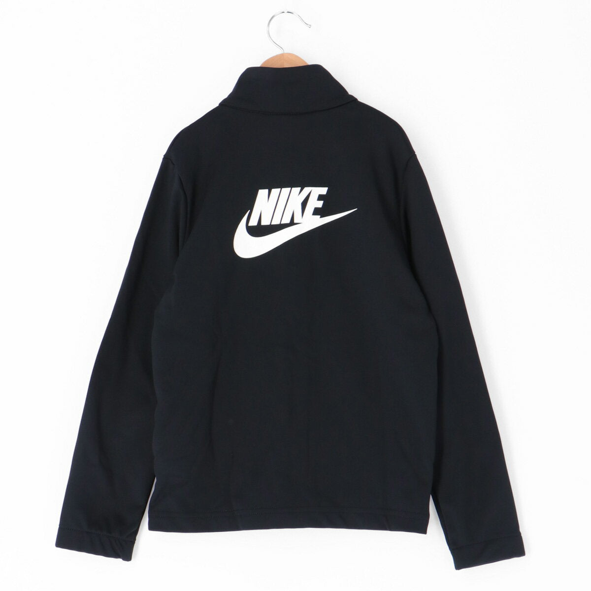 [3/15-3/16 Coupons for up to 2000 yen off now available] Nike jersey top and bottom junior set-up winter NIKE full zip fleece tracksuit track jacket track pants color block autumn NSW PO