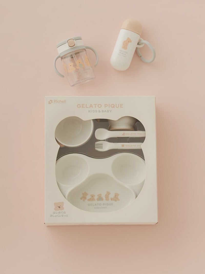 [BABY] Snack case gelato pique Tableware, cooking utensils, kitchenware, tableware, plates, white [Rakuten Fashion]