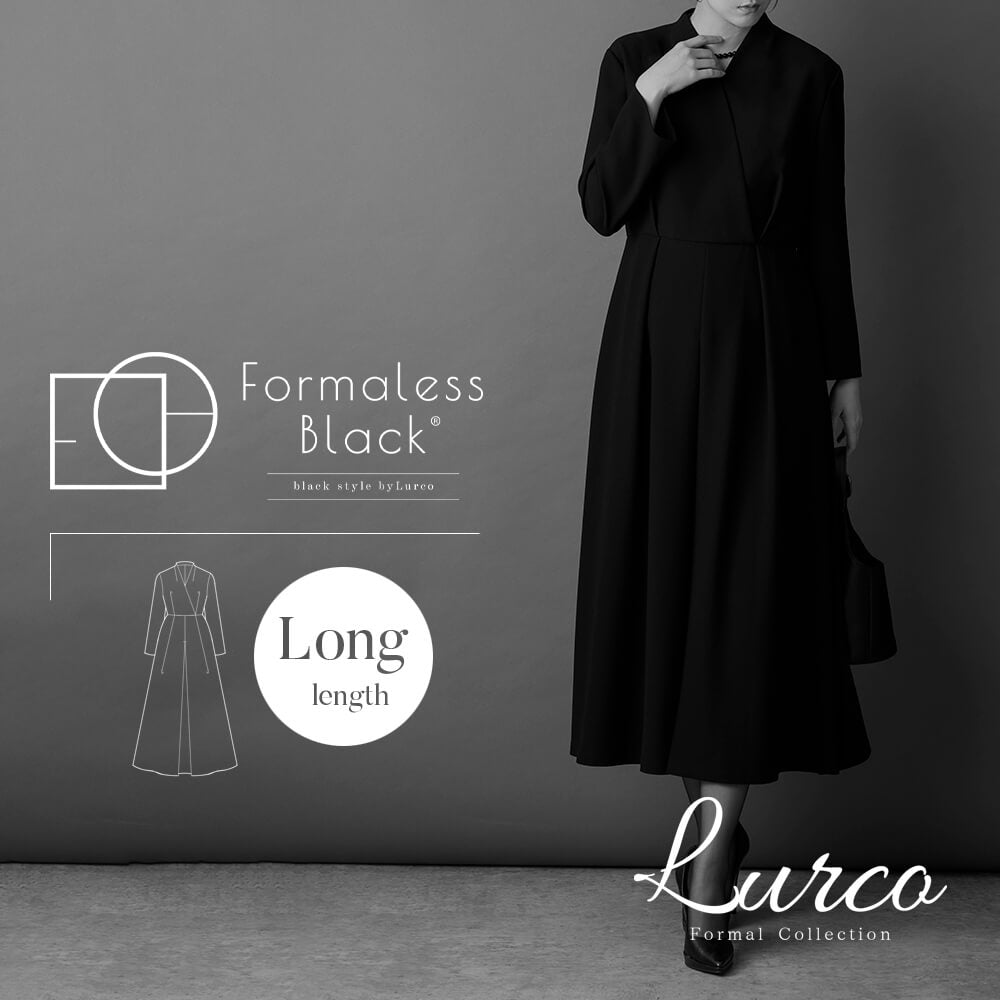 [50% OFF] Black formal women's family funerals, wakes, Obon, memorial service, stylish, Formatless Black, black style, formal dress, long, graduation ceremony, graduation ceremony [33-313016]