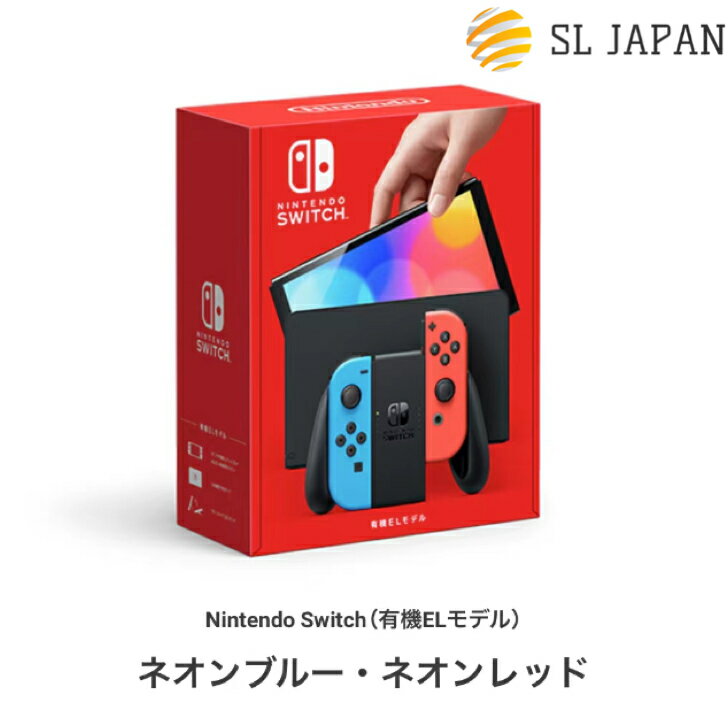 [New] Nintendo Switch Body Organic El Joy-Con (L) Neon Blue (R) Neon Red Nintendo Switch Organic Electro Model Nintendo Switch Organic Electro Switch Body Switch Nintendo Switch Nintendo Switch Nintendo