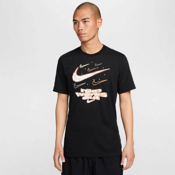 [3x points + up to 2000 yen off coupon for all items] Nike Men's Sportswear Dri-FIT T-shirt TROY M SS CREW FV8373 010