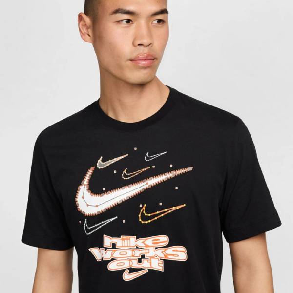 [3x points + up to 2000 yen off coupon for all items] Nike Men's Sportswear Dri-FIT T-shirt TROY M SS CREW FV8373 010