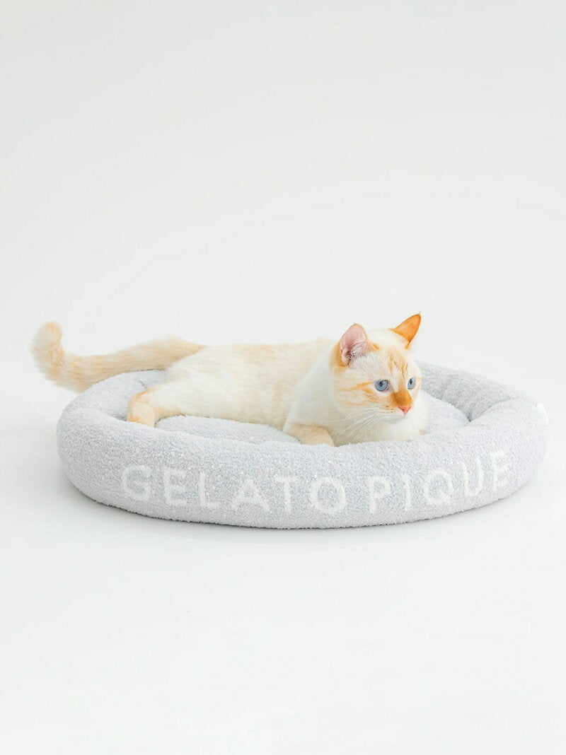 [CAT&DOG] [Only available for sale] Baby Moko Bed GELATO PIQUE CAT&DOG Gelato Pique Pet Supplies Pet Beds, Mats, Cushions, White, Pink, Blue [Free Shipping] [Rakuten Fashion]