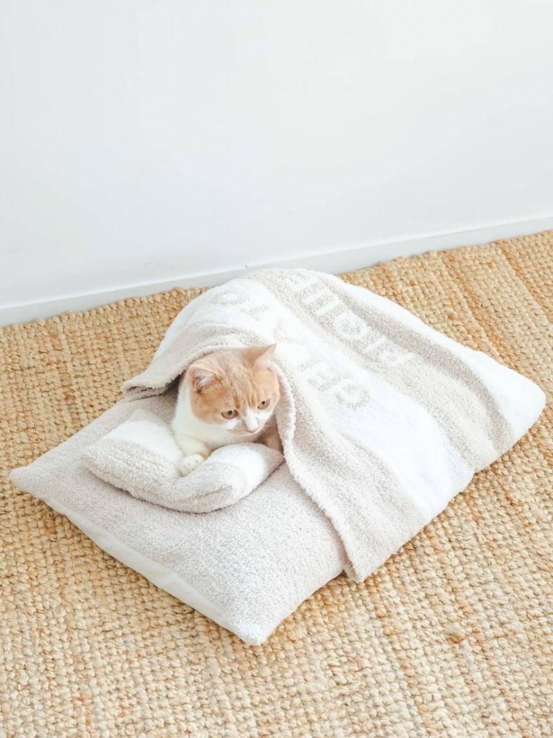 [CAT&DOG] [Only available for sale] Baby Moko Futon Set GELATO PIQUE CAT&DOG Gelato Pique Pet Supplies Pet Beds, Mats, Cushions, Pink, Blue, White [Free Shipping] [Rakuten Fashion]