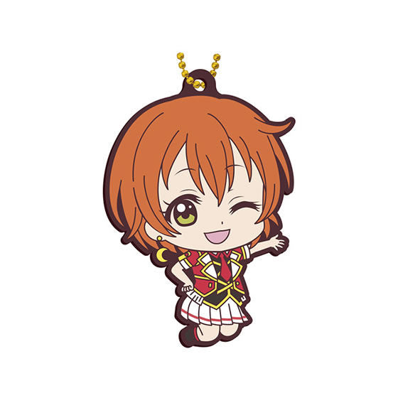 Love Live! Capsule Rubber Mascot 06 [5. Hoshizora Rin] [Nekopos delivery available] [C] [sale210511]