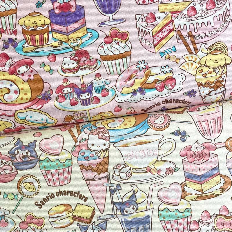 [Enter to get 19 points] Sanrio Character Cake Pattern Ox Pink/Cream (Sanrio Characters, handmade, for kindergarten and school entrance and school) G-8968