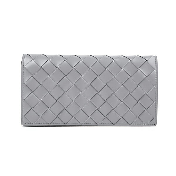 [20% OFF ★ Rakuten Super SALE eligible] Bottega Veneta Long Wallet BOTTEGA VENETA Intrecciato Continental Wallet 600873 VMBI2 1490 Unisex Gray