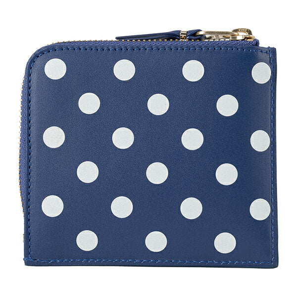 [10% OFF★ Rakuten Super SALE eligible] COMME des GARCONS Coin Case COMME des GARCONS Polka Dot SA3100PD NAVY Unisex Navy