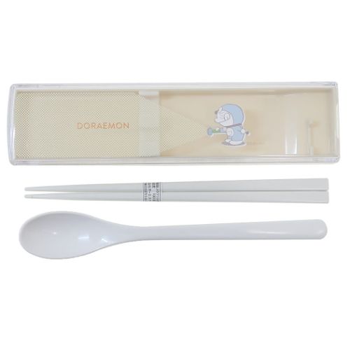 Antibacterial chopstick spoon set Combi set Doraemon Small light Fujiko F Fujio Green Flash Morning & Spoon Anime mail order available