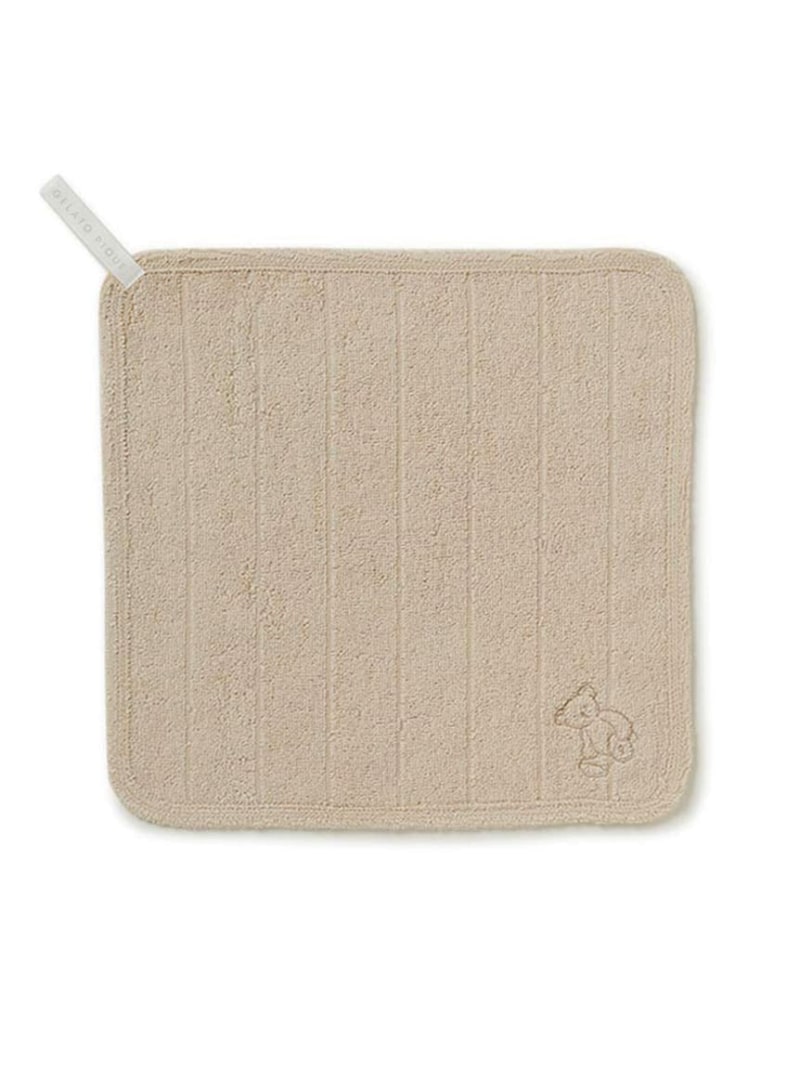 [BABY] Hand towel with loop gelato pique maternity wear and baby products Other baby goods White [Rakuten Fashion]