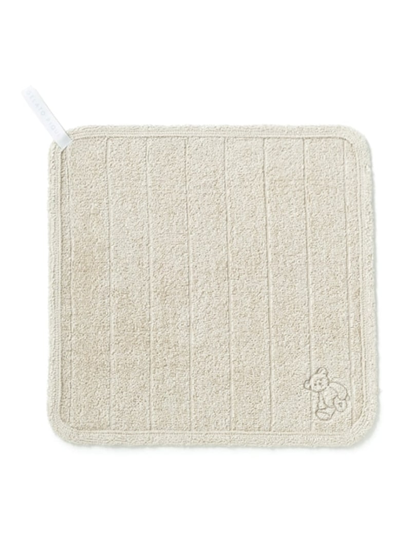 [BABY] Hand towel with loop gelato pique maternity wear and baby products Other baby goods White [Rakuten Fashion]