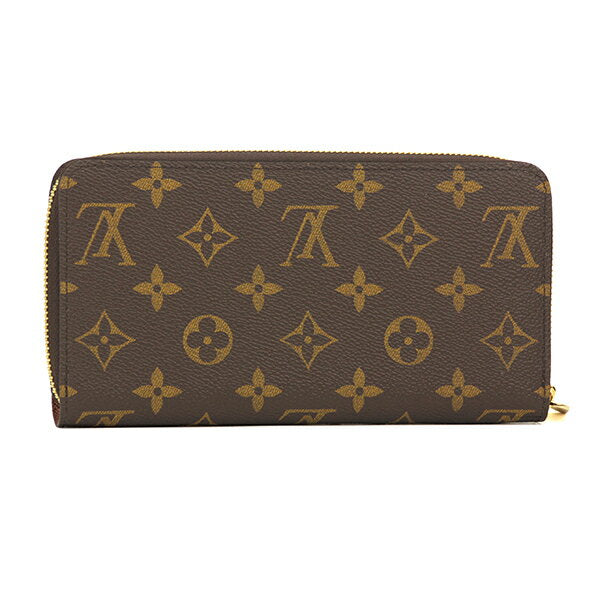 [Aplicable a cupones de hasta 5000 yenes de descuento] Cartera larga Louis Vuitton (cremallera redonda) Cartera Louis Vuitton Monogram Zippy M42616-Unisex Marrón