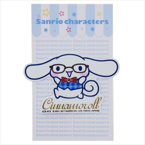 Vinyl Sticker LCS-412 Cinnamoroll Sticker Sanrio General Sticker DECO Sticker Teens Junior Cute Goods Mail-order Marshmallow Pop