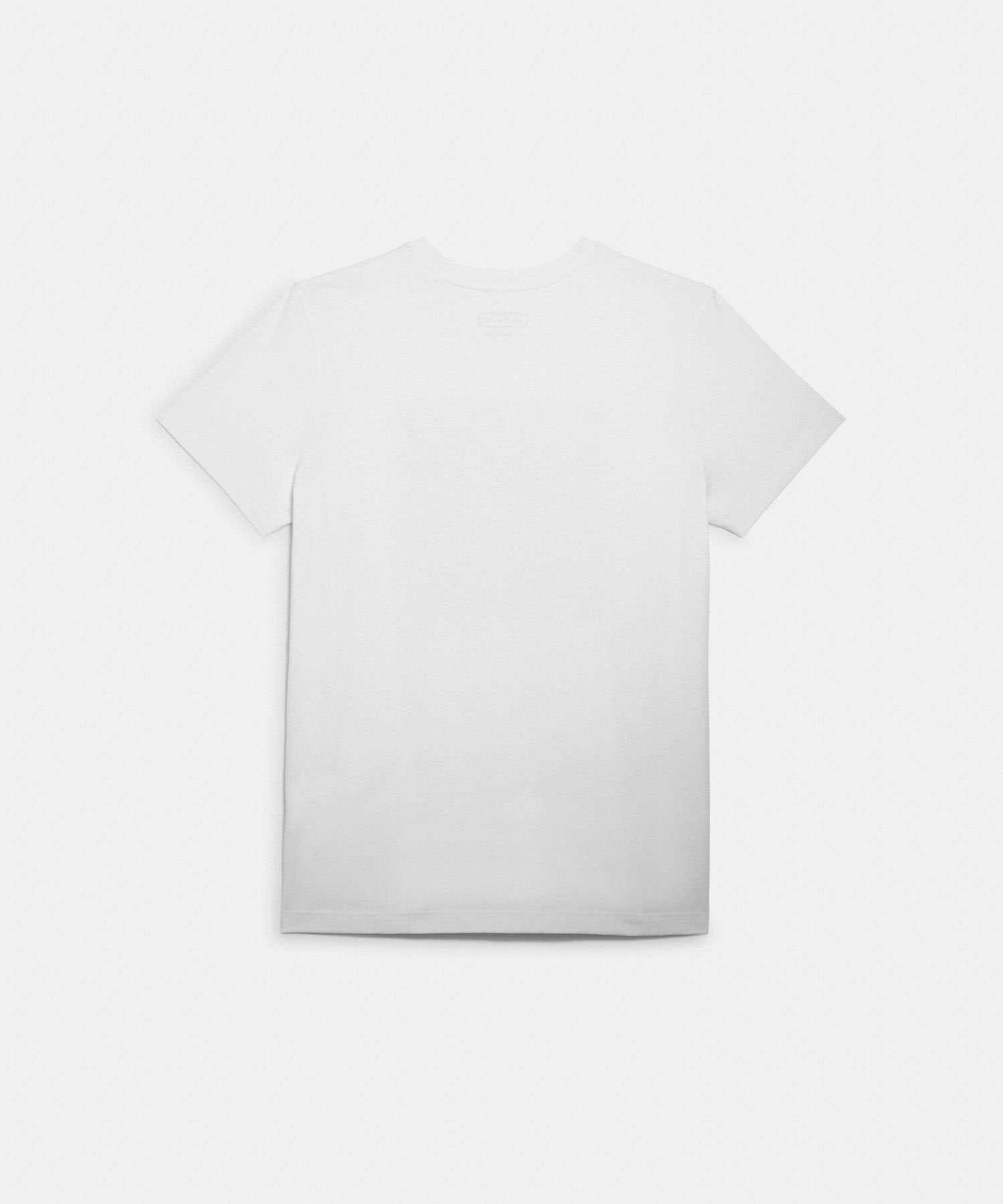 [SALE/62% OFF] COACH OUTLET [Official] Signature T-shirt Coach Outlet Tops Cut and Sew T-shirt White [Free Shipping]