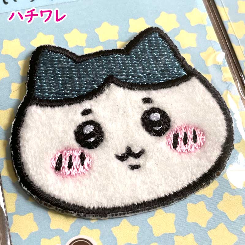 Chiikawa sticker/iron adhesive double-use embroidered boa patch Chiikawa/Hachiware/Rabbit applique embroidery GW-9014/GW-9015/GW-9016