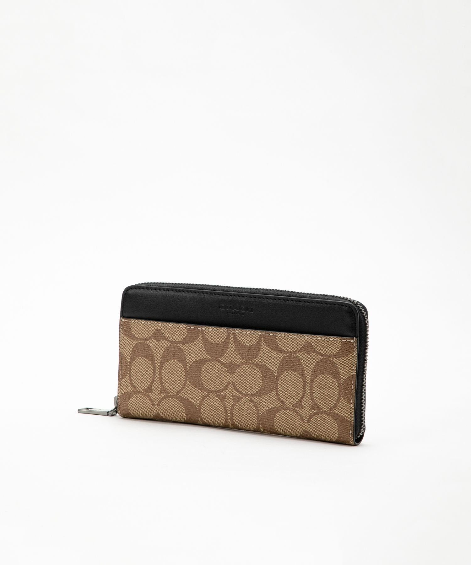 [SALE/62% OFF] COACH OUTLET [Official] Accordion Wallet Signature Canvas Coach Outlet Wallet, Pouch, Case Wallet Beige [Free Shipping]