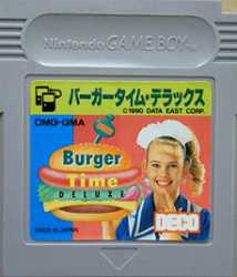 ▲GB Game Boy Software Burger Time Deluxe Action Operation confirmed, main unit only [Used] [No box and instructions] [Cash on delivery not available]