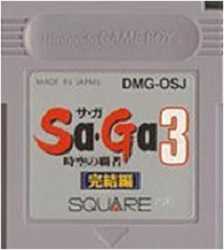 GB Game Boy Software SaGa3: The Conqueror of Time and Space [Complete Edition] RPG Operation confirmed, only for the main unit Saga SAGA [Used] [No box and manual] [Cash on delivery not available]