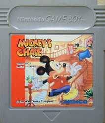 GB Game Boy Software Mickey's Chase Action Operation confirmed, unit only [Used] [No box and manual] [Cash on delivery not available]