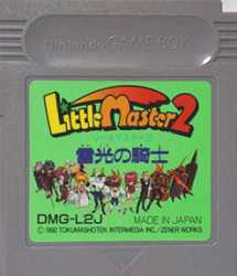 GB Game Boy Software Little Master 2 Knight of Lightning Lying Light Simulation Operation confirmed Main unit only [Used] [No box and manual] [Cash on delivery not available] [F]