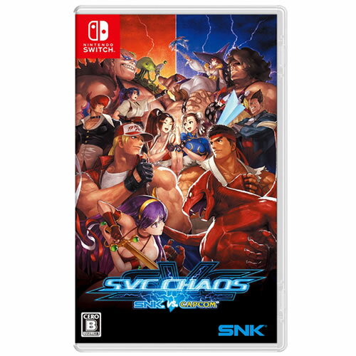 [Limited to March 10th★Up to 100% points back for 1 person in the lottery! Entry required] SNK [Fighting Game Software] Switch SNK VS. CAPCOM SVC CHAOS HAC-P-BD9NA