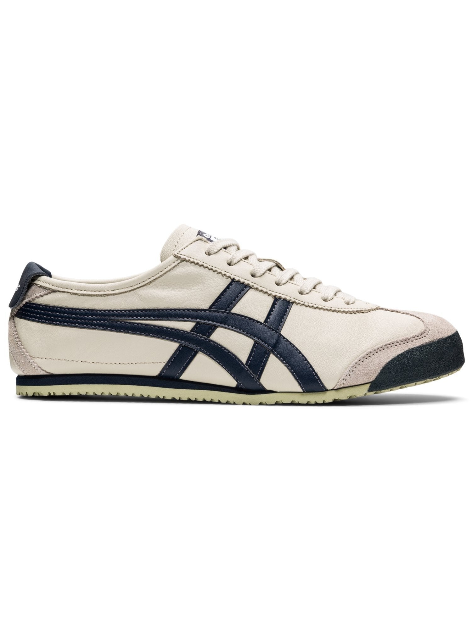 Onitsuka Tiger (U) [Tienda Oficial] MEXICO 66 Onitsuka Tiger Zapatillas y Tenis Beige Blanco [Envío Gratis]