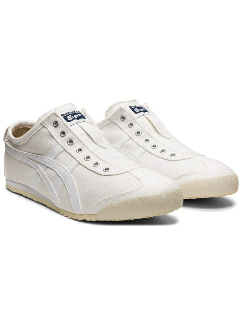 (U) [Official Shop] MEXICO 66 SLIP-ON Onitsuka Tiger Shoes Slip-ons White [Free Shipping] [Rakuten Fashion]