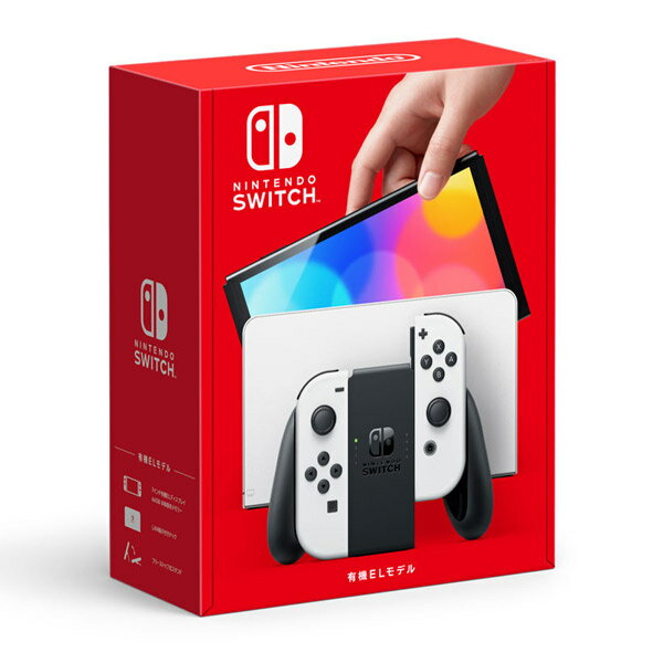 [Coupon for up to 1,000 yen off! [New] Nintendo Nintendo Switch Organic EL Model Nintendo Switch HEG-S-KAAAA Joy-Con (L)/(R) White Model released in October 2021 [Free Shipping] [KK9N0D18P