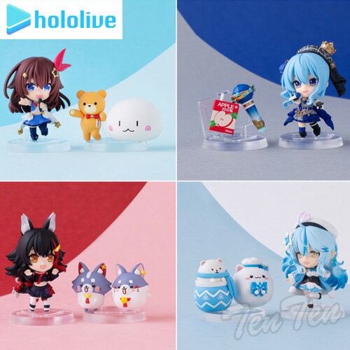 Hololive Deformed Collection Vol.1 8 Pieces Box [Ready to ship] hololive Figure Tokino Sora Hoshigai Suisei Ogami Mio Yukikara Rami Candy Toy Mini Figure Collection