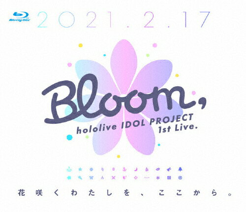 [Free Shipping] hololive IDOL PROJECT 1st Live. "Bloom," / Omnibus [Blu-ray] [Return Type A]