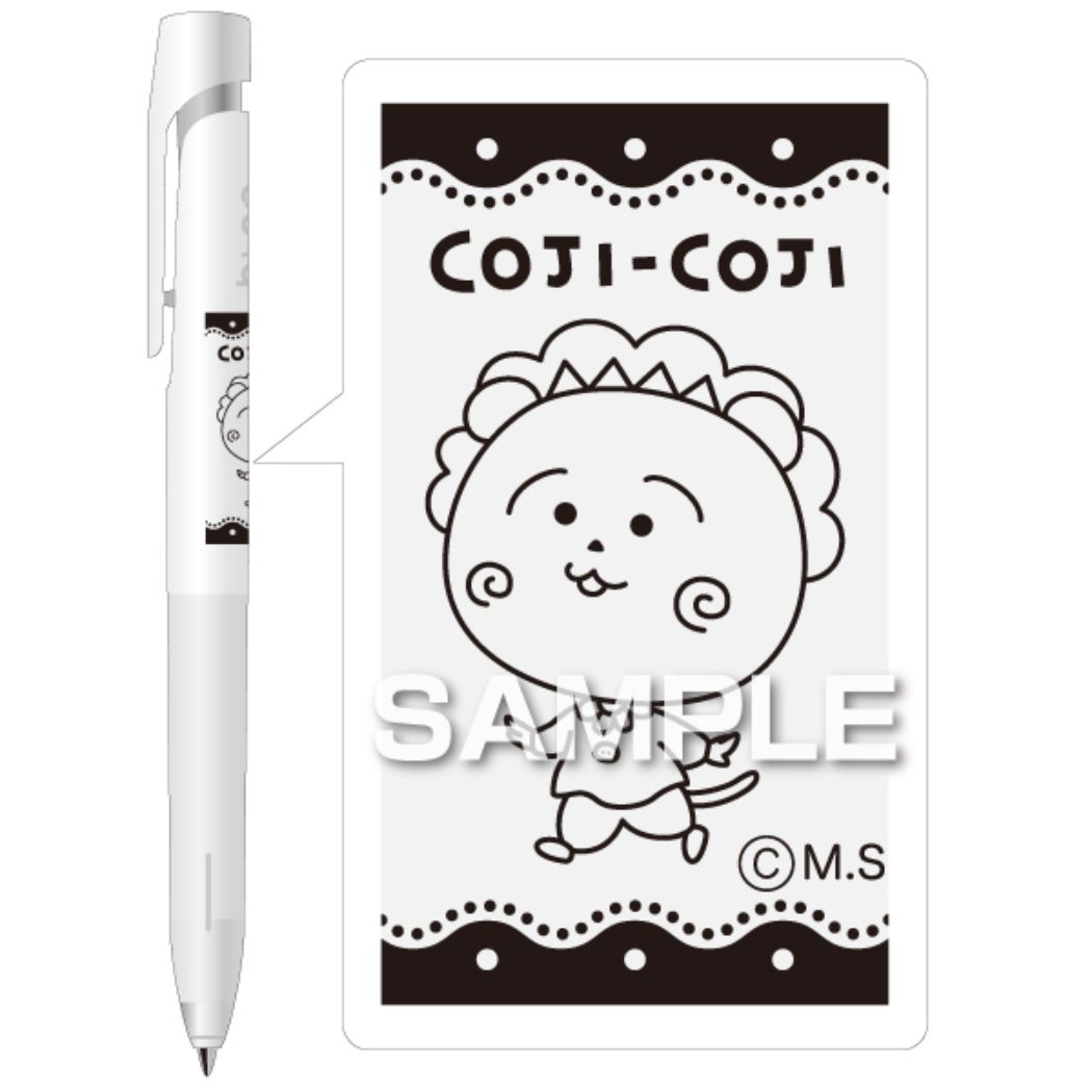 Koji Koji Ballpoint Pen Bren Ballpoint Pen 0.7 White Sakura Momoko Hisago ZEBRA New Semester Preparation Stationery Writing Instruments Anime Character Goods Mail-Can be sent Cinema Collection