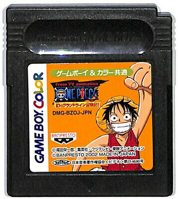 GBC One Piece: The Mythical Grand Line Adventures, Saveable (software only) [Used] Game Boy Color