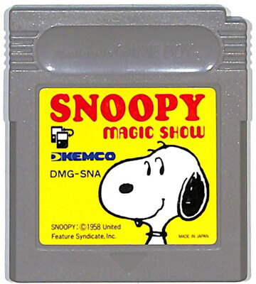 GB Snoopy Magic Show (software only) [Used] Game Boy