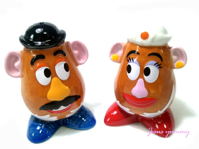 [Tokyo Disney Sea Limited] Toy Story Mania ☆ Mr. Potato Head & Mrs. Potato Head ☆ Salt & Pepper Salt & Pepper Seasoning Container Disney Resort [DISNEY]