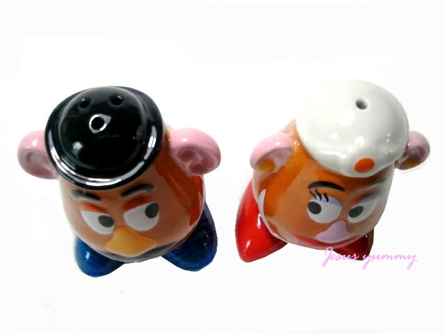 [Tokyo Disney Sea Limited] Toy Story Mania ☆ Mr. Potato Head & Mrs. Potato Head ☆ Salt & Pepper Salt & Pepper Seasoning Container Disney Resort [DISNEY]