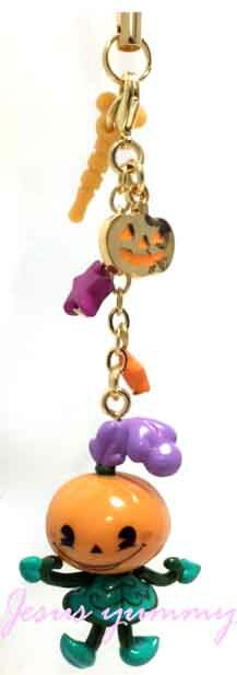 [SALE] Pumpkin Girls Strap Earphone Jack Halloween Halloween 2014 Tokyo Disneyland Limited Time Only Tokyo Disney Resort Comes with Souvenir Bag [DISNEY] [Cat]