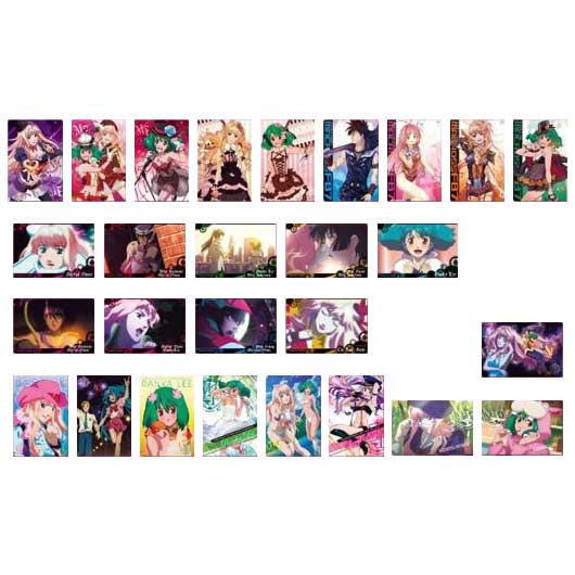 [27SET] Bandai Macross Frontier Wafers Vol.12 Set de 27 cartas coleccionables de artículos de anime Cartas coleccionables Solo cartas