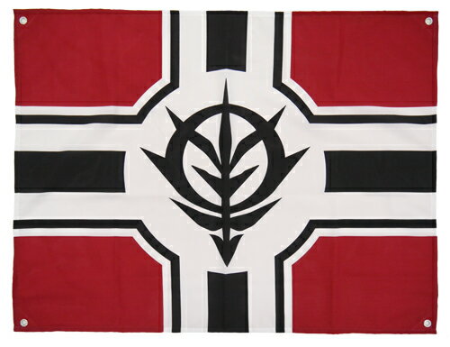 [Free shipping eligible product] Cost-spa Mobile Suit Gundam Zeon Military Flag [Nekopos/Yu-Packet compatible] [Resale scheduled for May Pre-order]